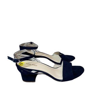 Nine West Navy Kitten Heels